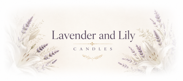 Lavender and Lily Candles