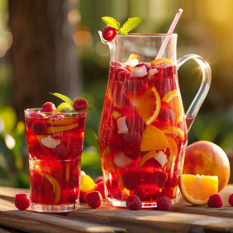 Raspberry Sangria Luxury Candle